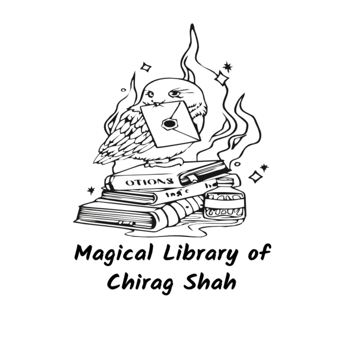 Spell Cast Book  Personalised Wooden Book Stamp with Your Name - Kunya  Personalize At Ease