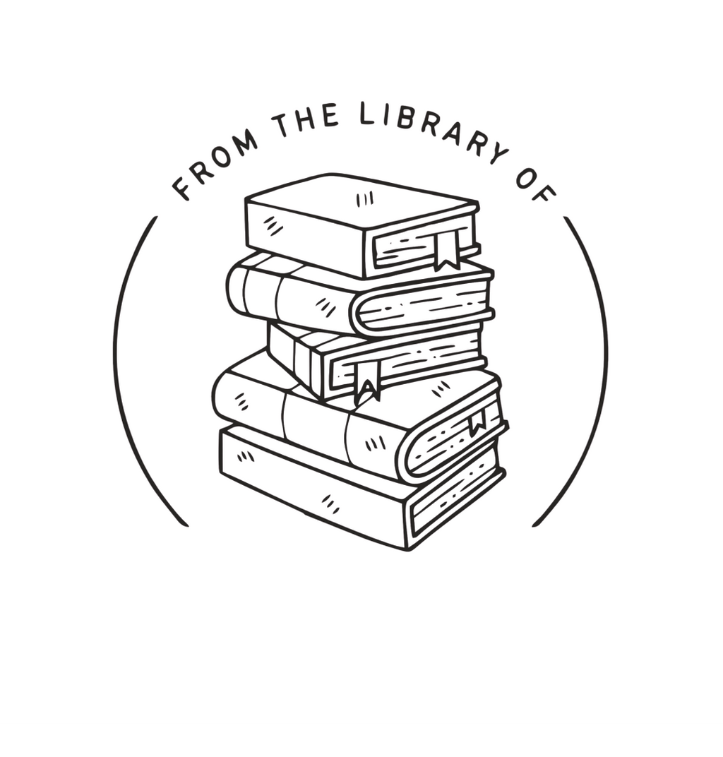 Bookworm Personalised Wooden Book Stamp with Your Name - Kunya  Personalize At Ease