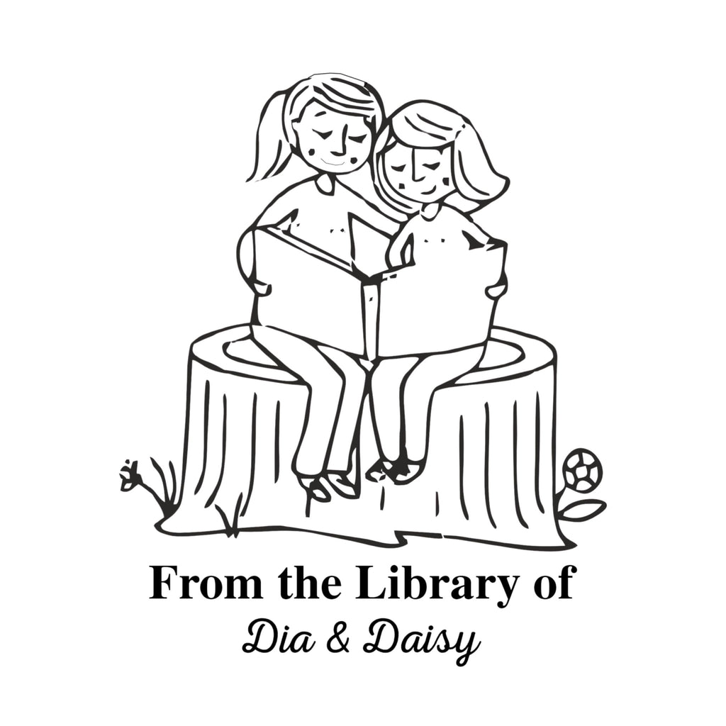 Co-Reader - Personalised Wooden Book Stamp with Your Name - Kunya  Personalize At Ease