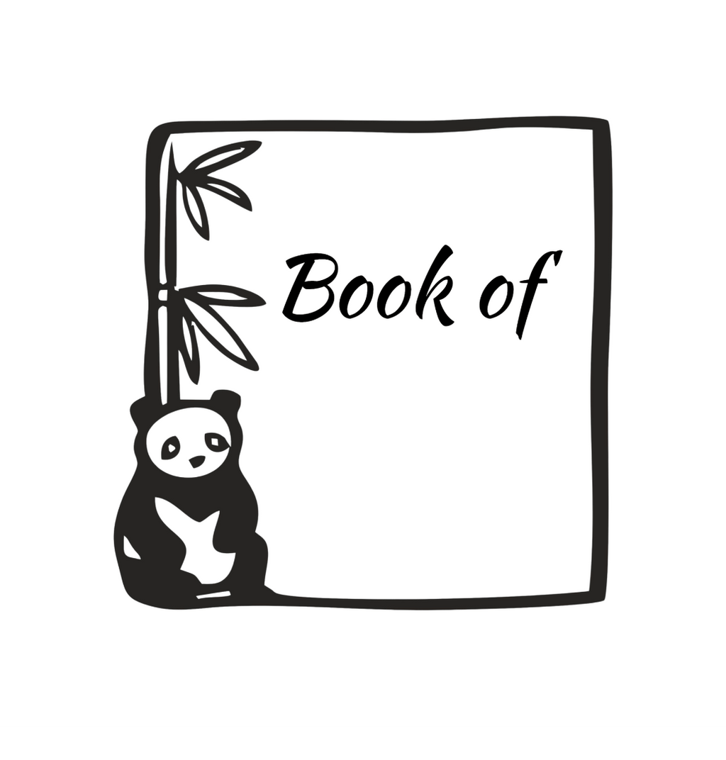 Panda lover - Personalised Wooden Book Stamp with Your Name - Kunya  Personalize At Ease