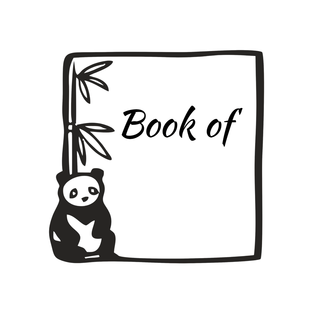 Panda lover - Personalised Wooden Book Stamp with Your Name - Kunya  Personalize At Ease