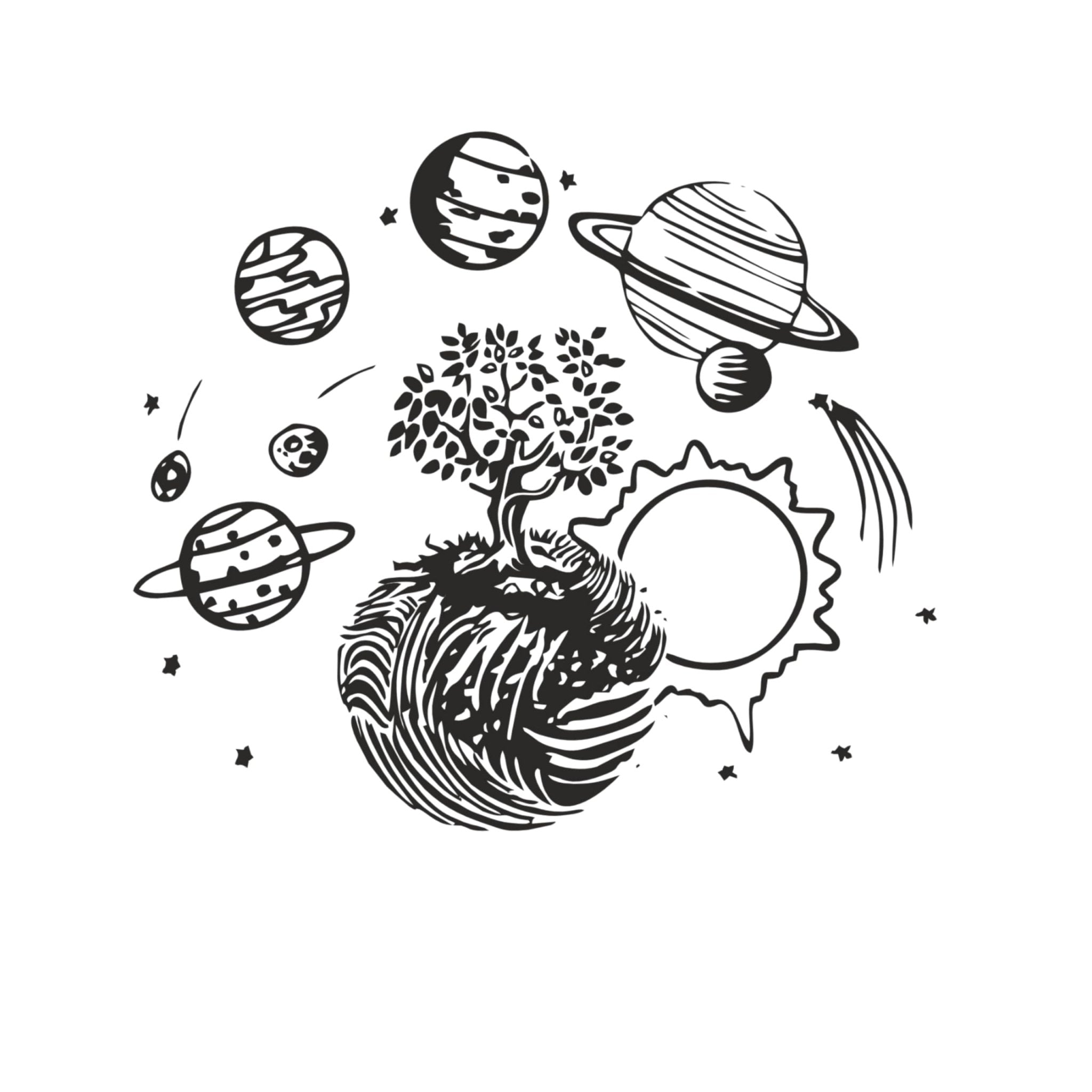 Space Dreamer - Personalised Wooden Book Stamp with Your Name - Kunya  Personalize At Ease