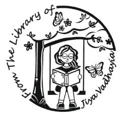 Swinging Girl - Personalised Wooden Book Stamp with Your Name - Kunya  Personalize At Ease